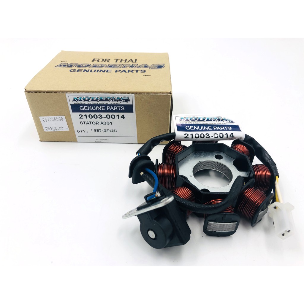 (ORI THAI) GT128 STATOR ASSY SET / FIELD COIL MODENAS COIL