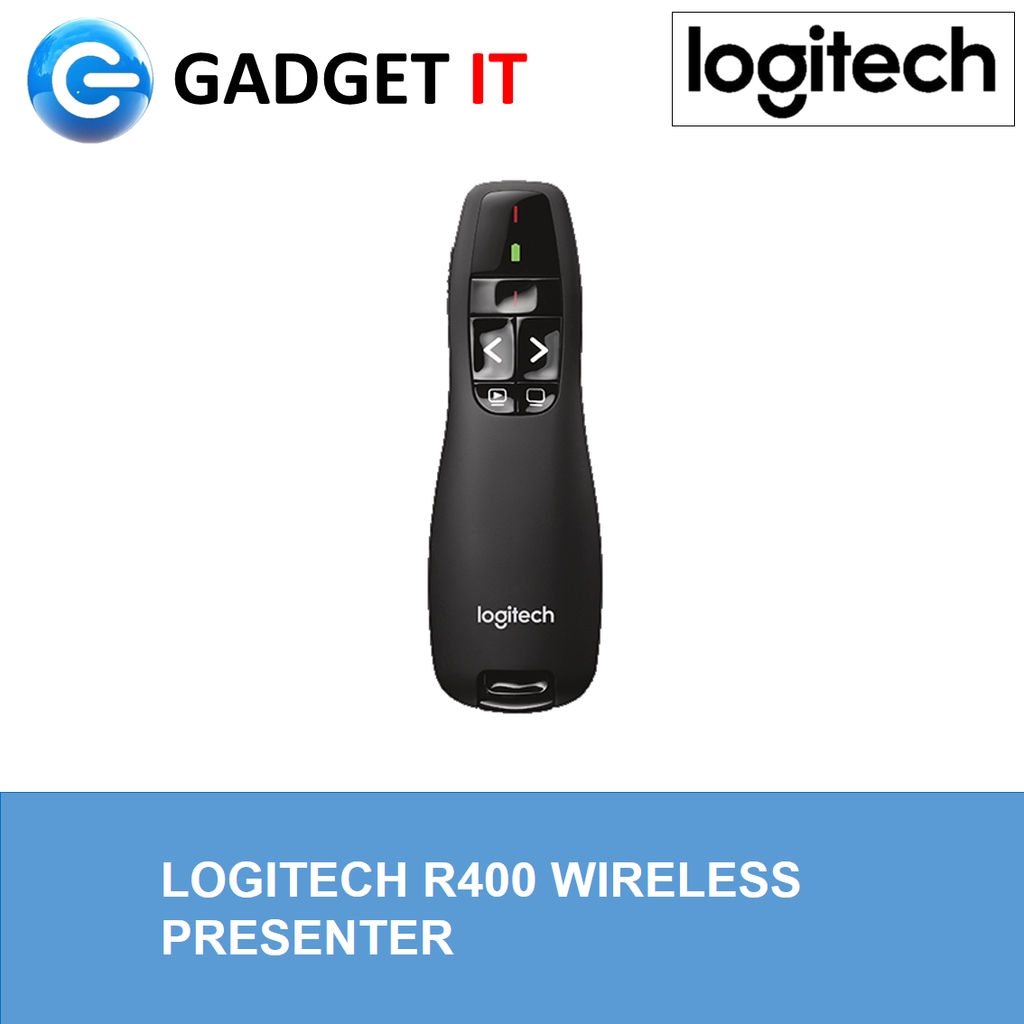 LOGITECH R400 WIRELESS PRESENTER (PSTR-LGT-R400) | Shopee Malaysia