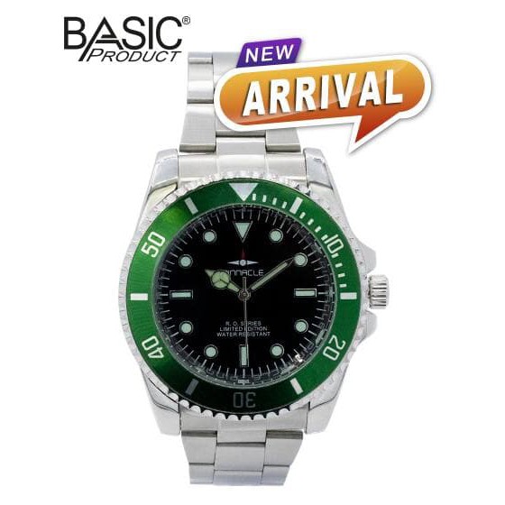 Basic Pinnacle RO Series Watch Limited Edition Green Shopee Malaysia