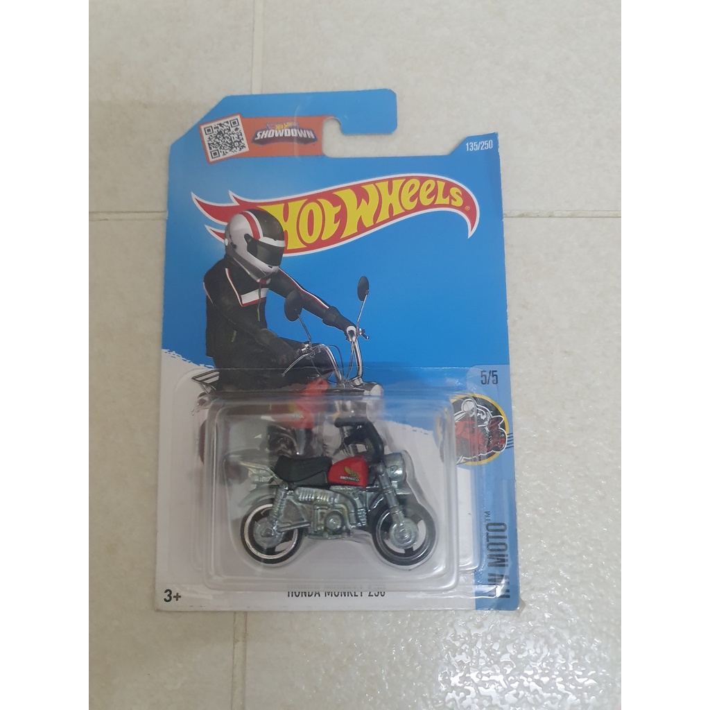 Hot Wheels 2016 Honda Monkey Z50 Bike, Hobbies Toys, Toys Games On  Carousell