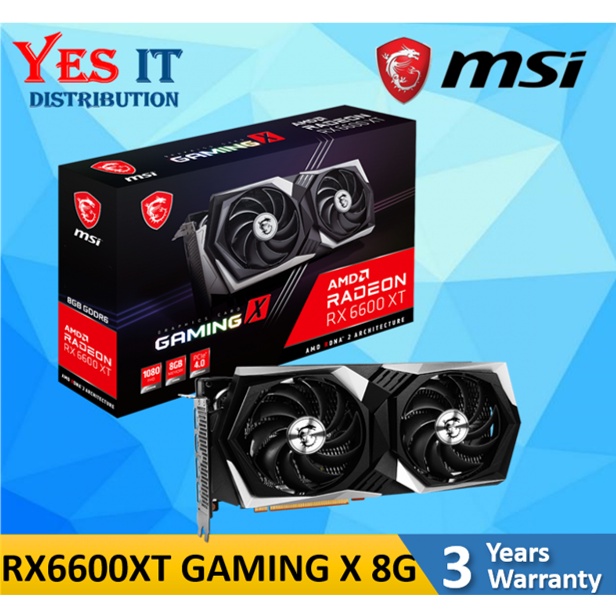 MSI RX 6600 XT GAMING X 8G（MSI Radeon RX 6600 XT GAMING X 8G  