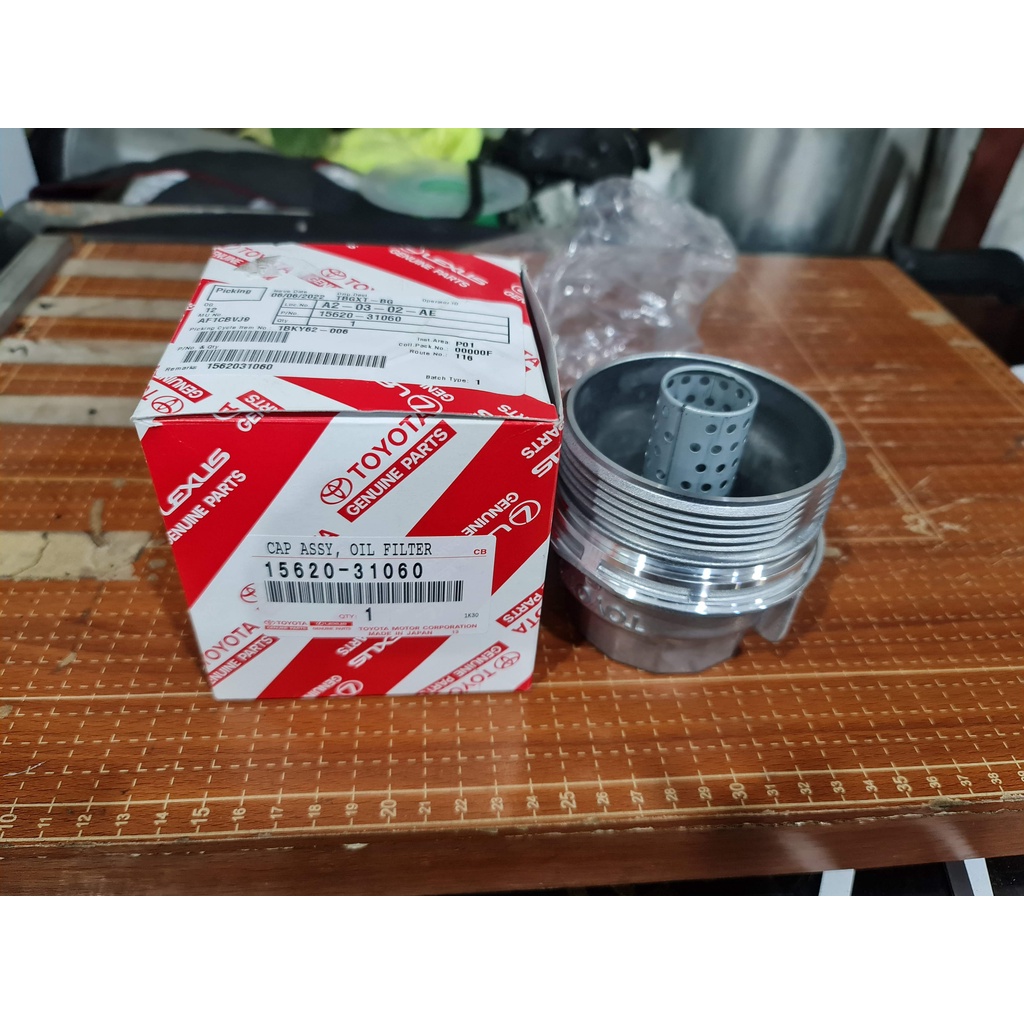 Toyota Oil Filter Housing Metal Cap Assembly 1562031060 Rav4 Land
