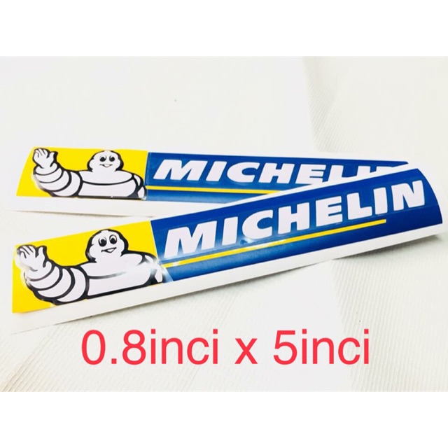 Stiker MICHELIN (1pcs) | Shopee Malaysia