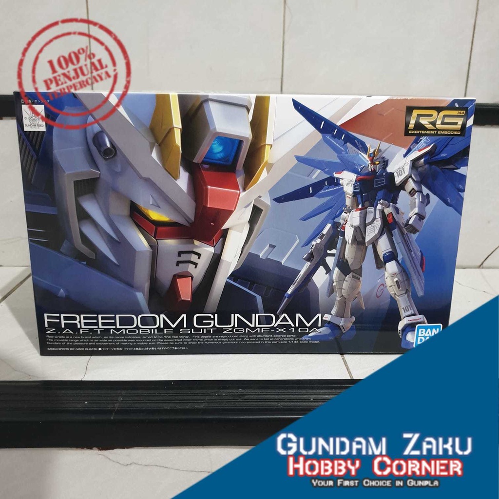 Rg FREEDOM GUNDAM BANDAI | Shopee Malaysia