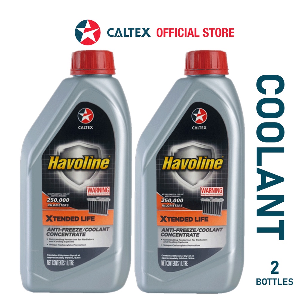 CALTEX Havoline Xtended Life Antifreeze Coolant Concentrate (2btl