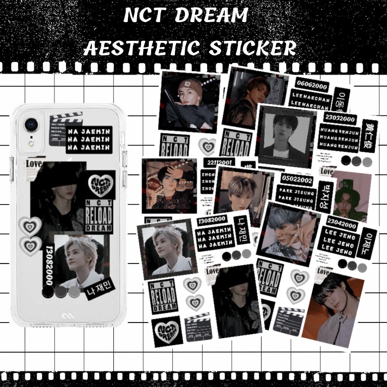 Nct DREAM AESTHETIC STICKER CASE Ver 1 (Read Description) | Shopee Malaysia
