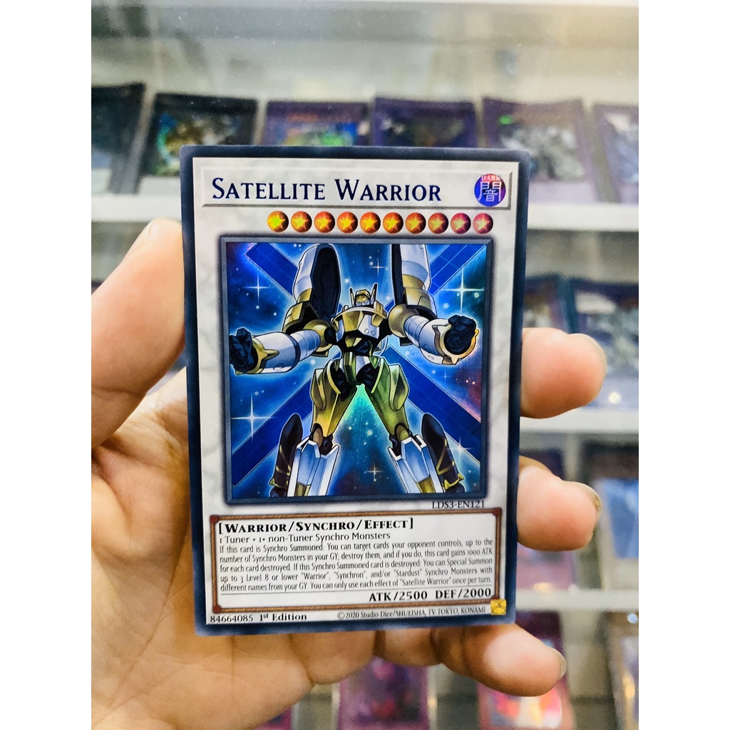 YugiOh! Card Code LDS3-EN121 - Satellite Warrior - Ultra Rare (Blue) - 1st  Edition | Shopee Malaysia