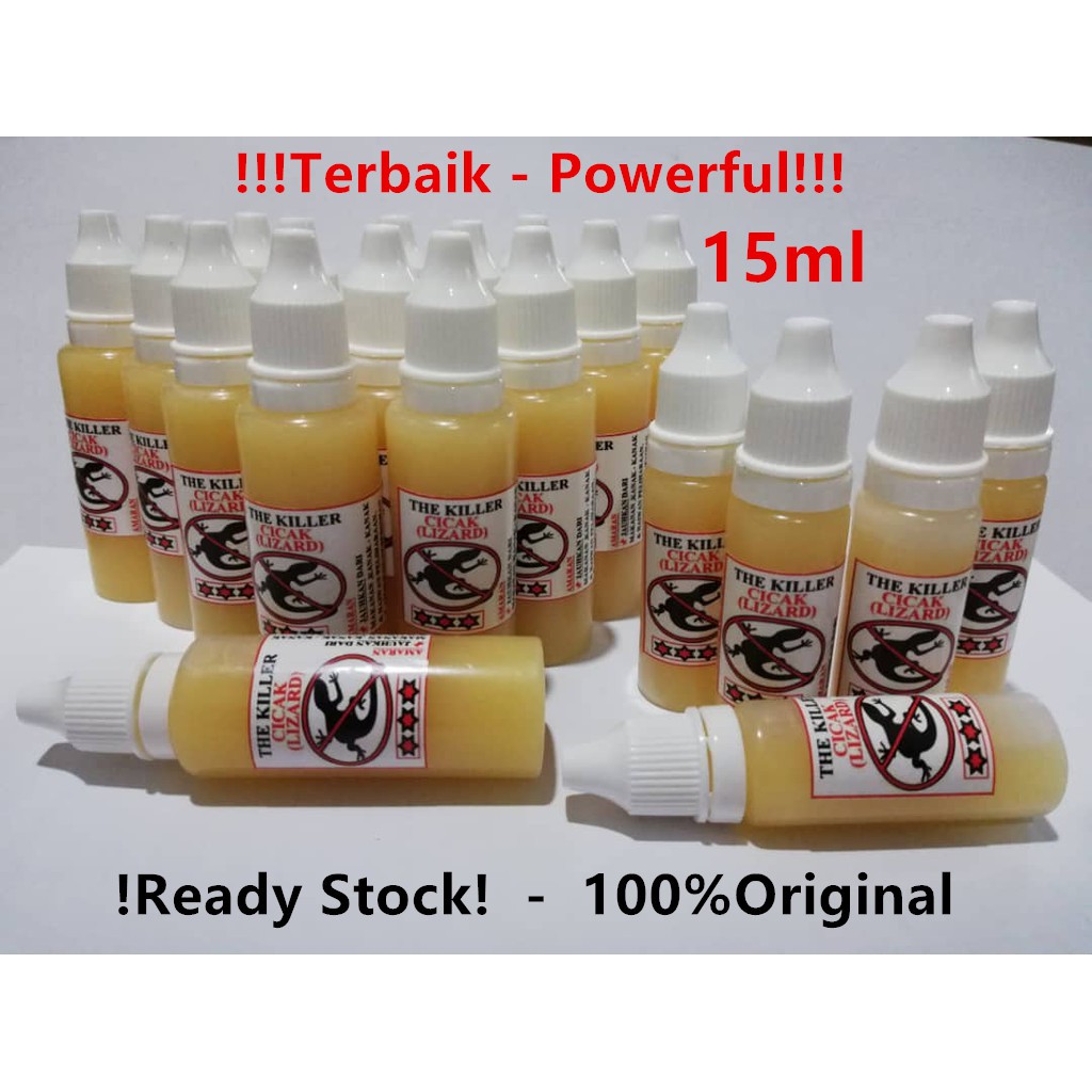 Racun Poison Cicak Tokek Lizard Killer - 15ML - 超强璧虎药 - Powerful ...