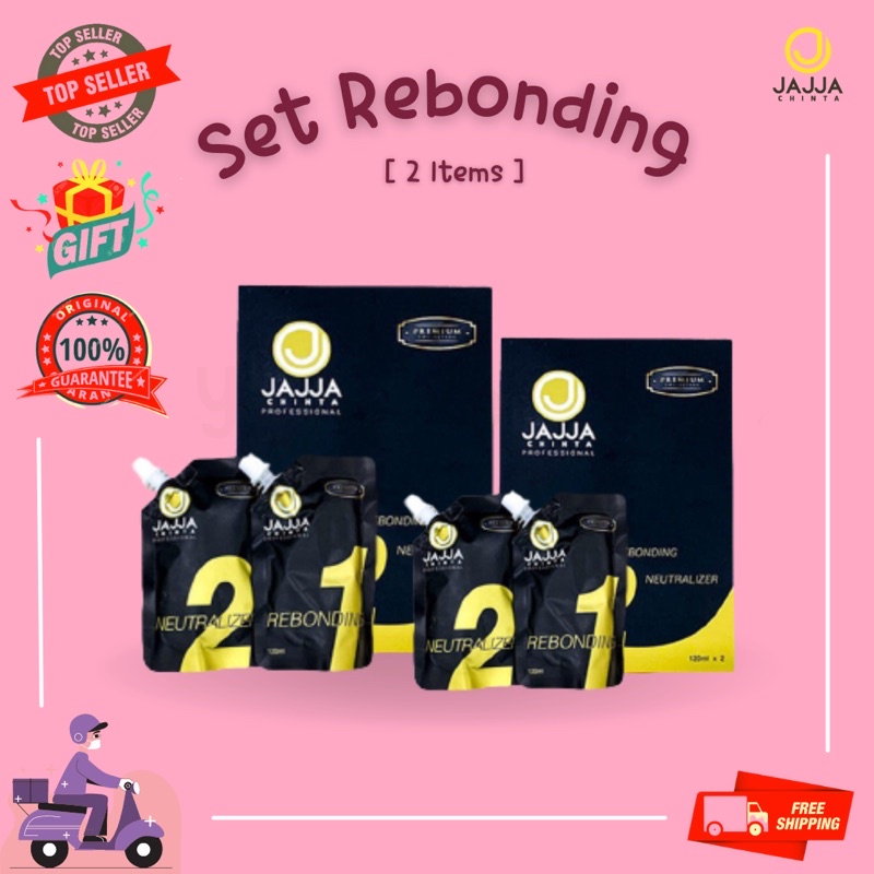 🔥 SET REBONDING JAJJA CHINTA ( 2 ) + 🎁 | Shopee Malaysia