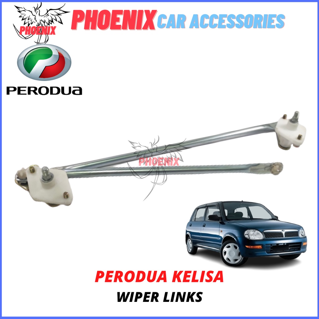 PERODUA KELISA FRONT WIPER LINK (OEM) KERETA VIPER DEPAN READY STOCK