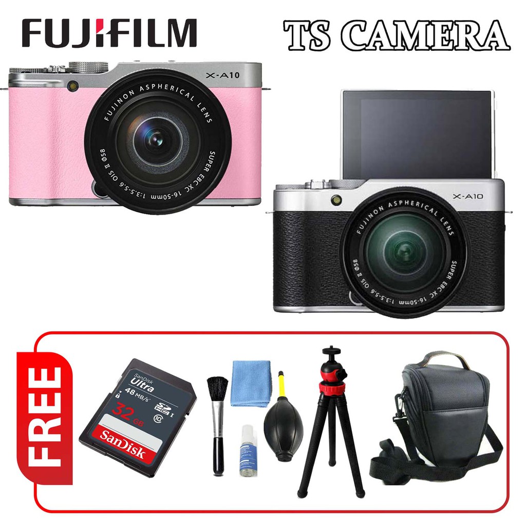 FUJIFILM XA10 XA10 MIRRORLESS CAMERA (FUJIFILM MALAYSIA) Shopee Malaysia