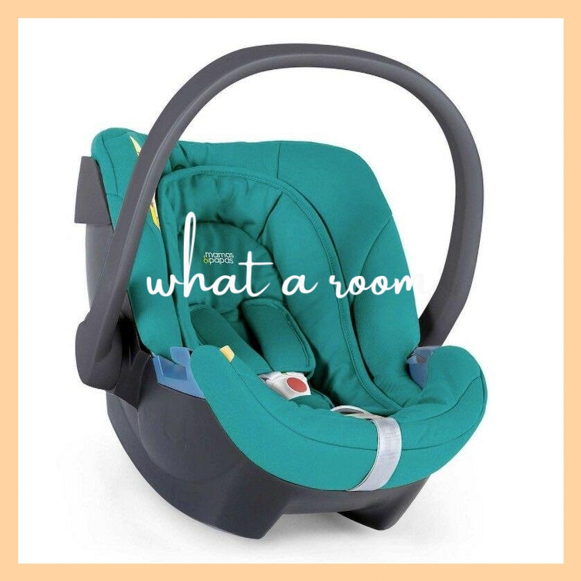 NEW Mamas Papas x Cybex Aton 5 Car Seat Group 0+ (Turquoise) Shopee
