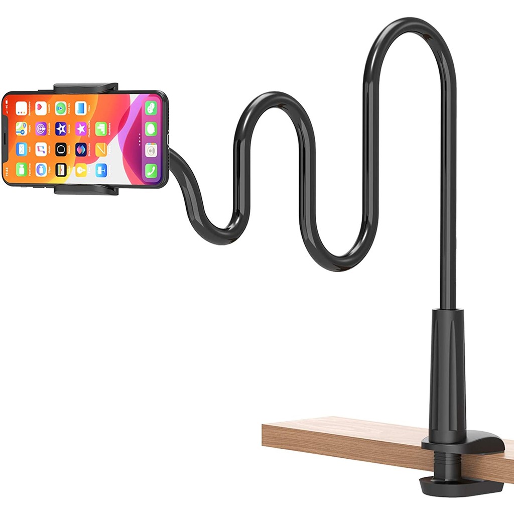Lazy Bracket Phone Stand 360 Degree Rotate Desk Flexible Long Arm