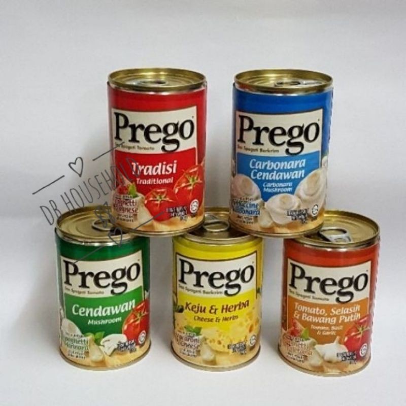 Prego pasta sauce 290g - 300g