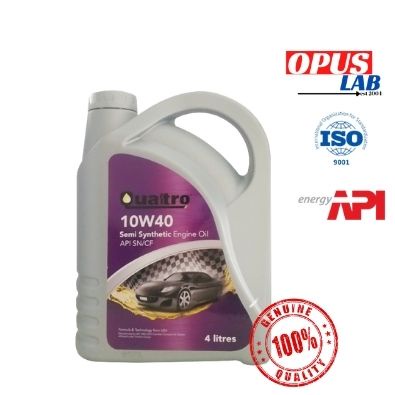 Semi Synthetic Engine Oil 10W40 SN- QUATRO