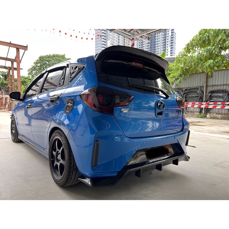 Perodua Myvi Gen3 & Facelift Rear Diffuser V1 V2 V3 | Shopee Malaysia
