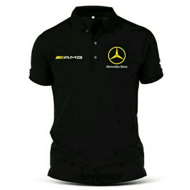 Embroidery Mercedes AMG Sport Motorsport GLC GLA Polo T Shirt 