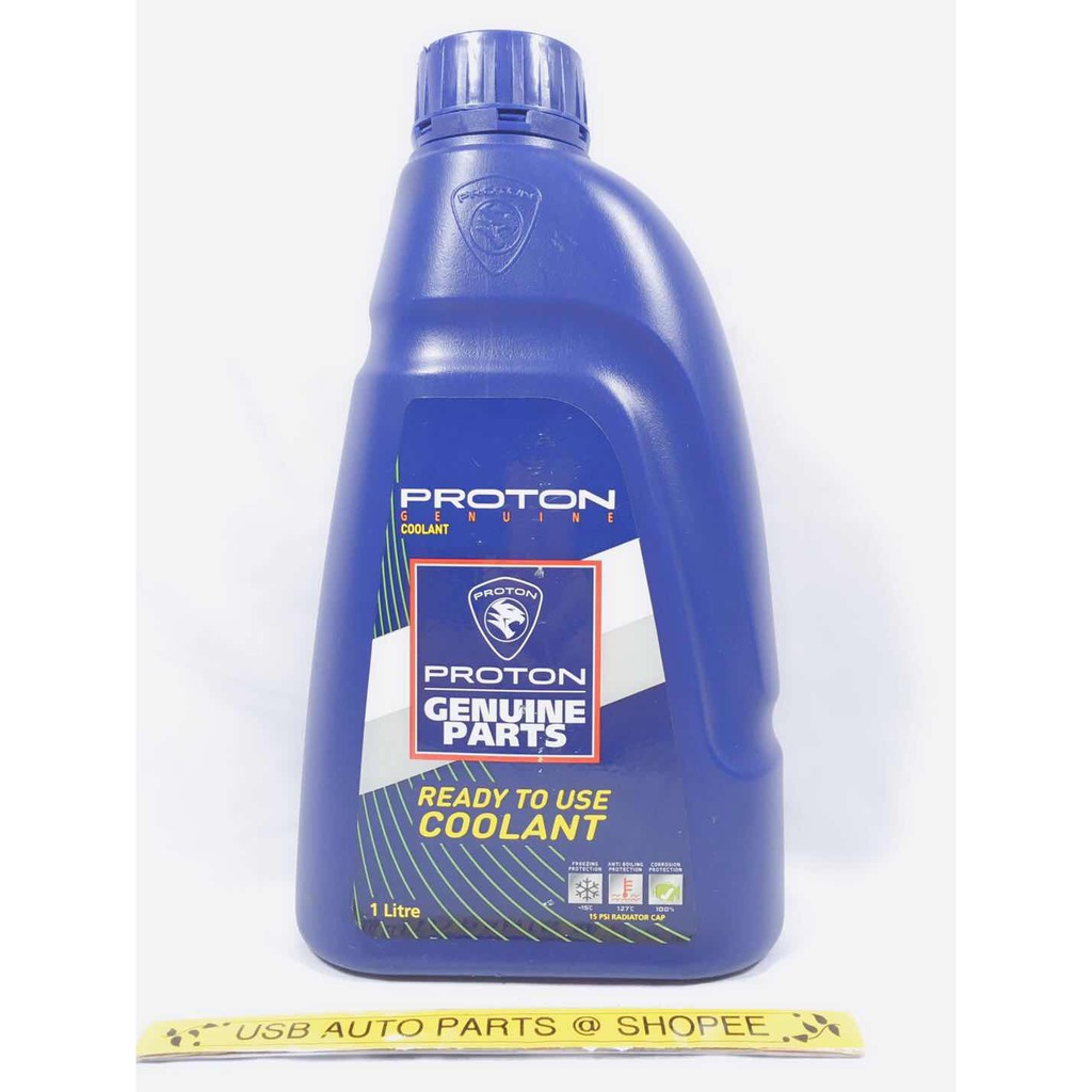 Proton Original Coolant 1 Litre Blue Bottle Shopee Malaysia