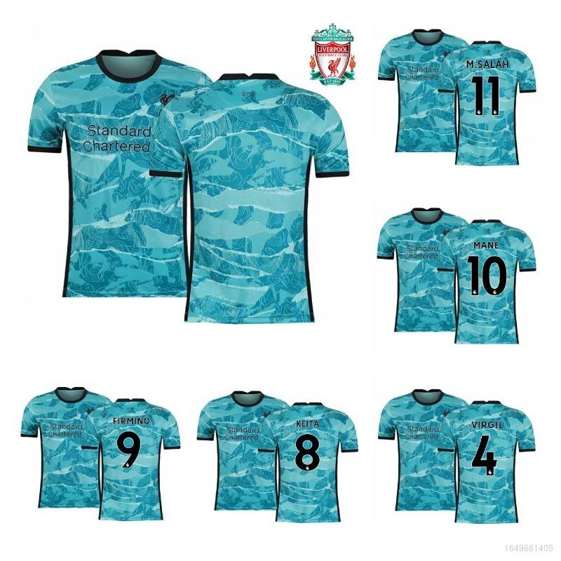 Nike Mo Salah 2020-21 Liverpool Away Jersey - YOUTH CZ2646-354