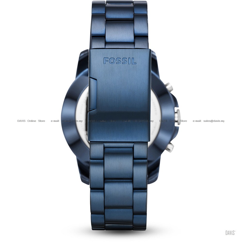 Fossil hybrid smartwatch navy blue hotsell