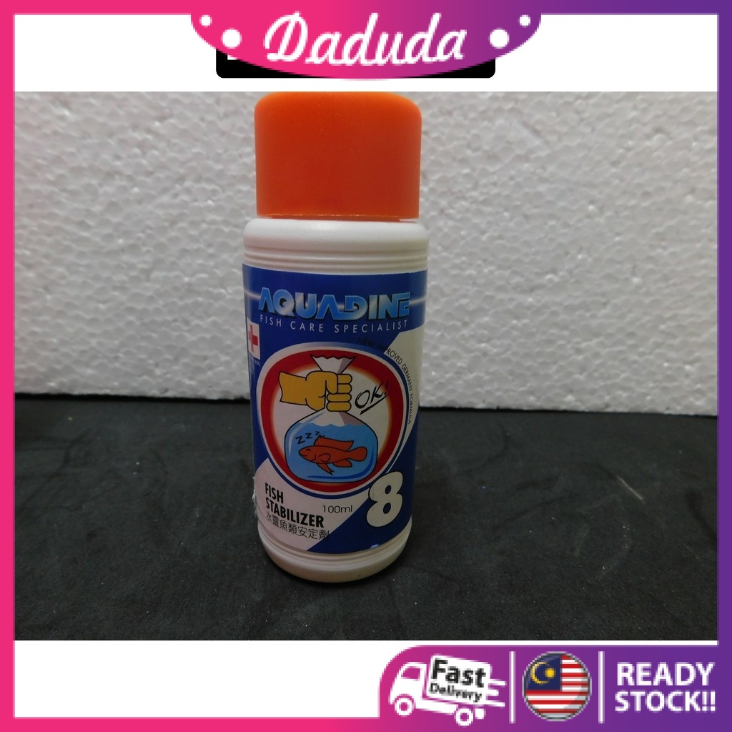 View of Aquadine Fish Stabilizer Medicine 100ML,Fish tank aquarium,akuarium ...