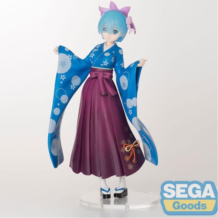 SEGA 31777 31776 REM RAM WA STYLE SPM PRIZE RE:ZERO KIMONO 景品从 