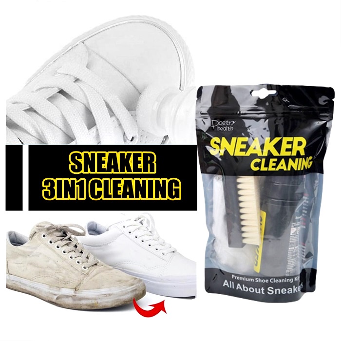 Sneaker Cleaner Cleaning Set Ingredients Formula Shoe CLeaner Cleaning