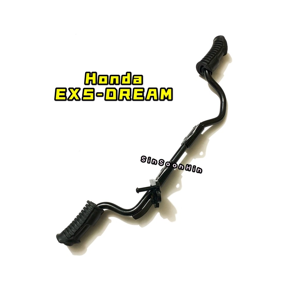 HONDA EX5 DREAM WAVE100 WAVE 100 FOOT REST BAR WITH RUBBER PEMIJAK KAKI