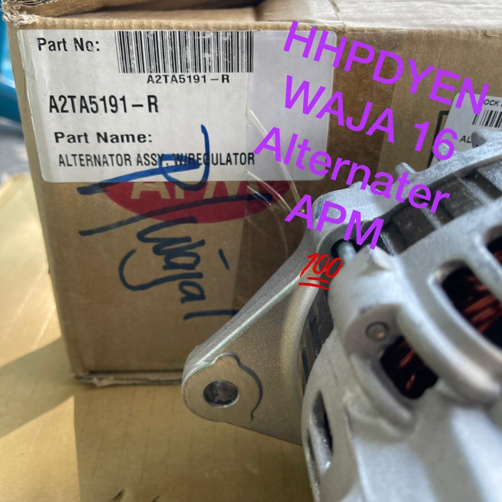 WAJA 1.6 ALTERNATOR APM ORIGINAL READY STOCK Shopee Malaysia