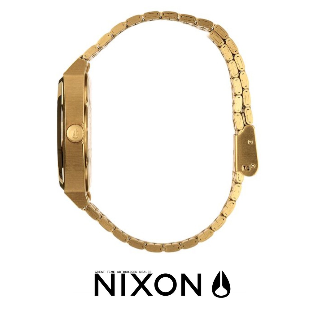 NIXON Time Teller A045511 All Gold Watch Shopee Malaysia