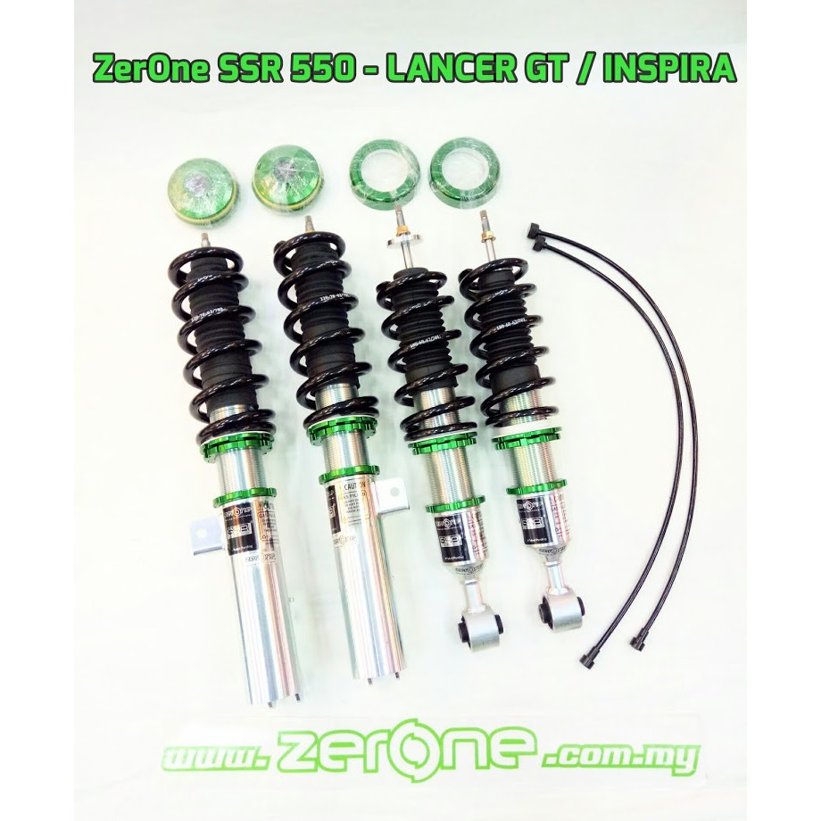 Zerone SSR550 - Mitsubishi Lancer GT Adjustable Suspension (CY4A ...