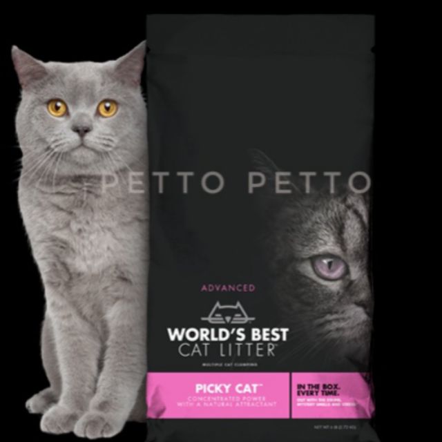 World's best store picky cat litter