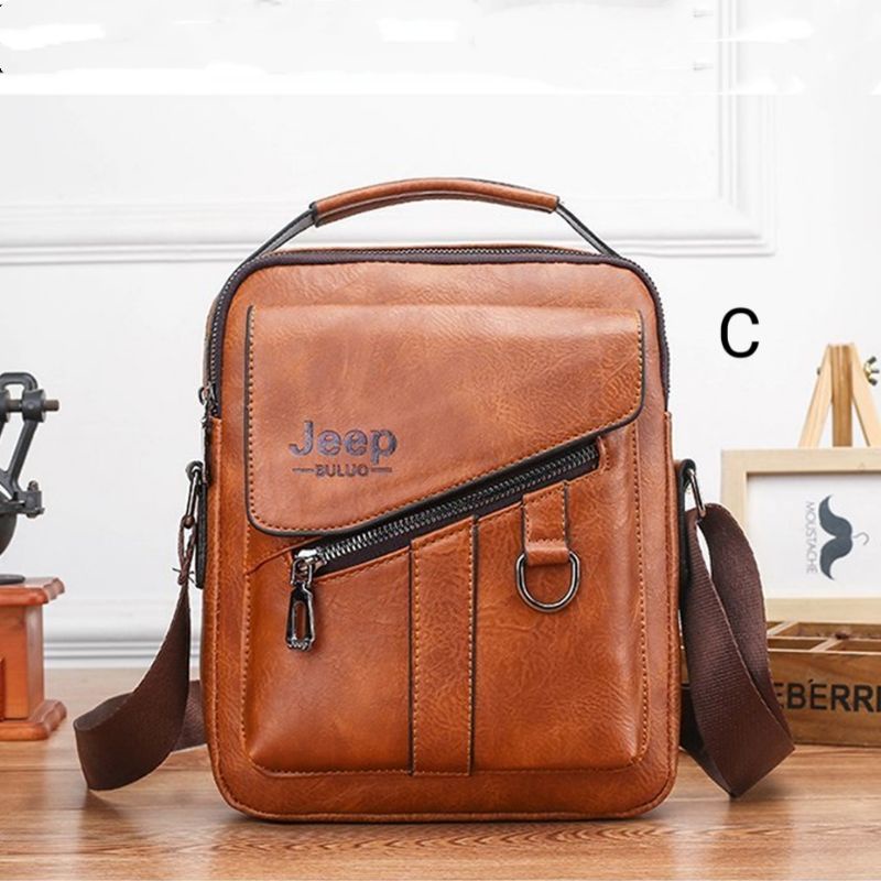 JEEP BULUO Luxury Brand New Men Bags Fashion Business Crossbody Shopee Malaysia