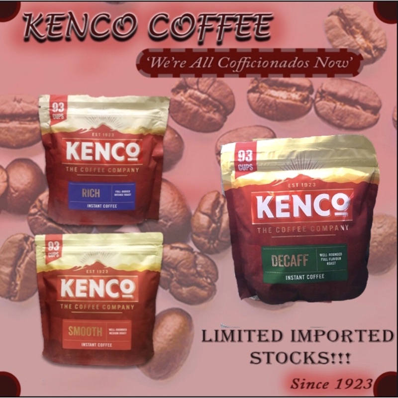 RESTOCKED MAY 2024!! LIMITED KENCO COFFEE 150g Imported 🇬🇧 Shopee Malaysia