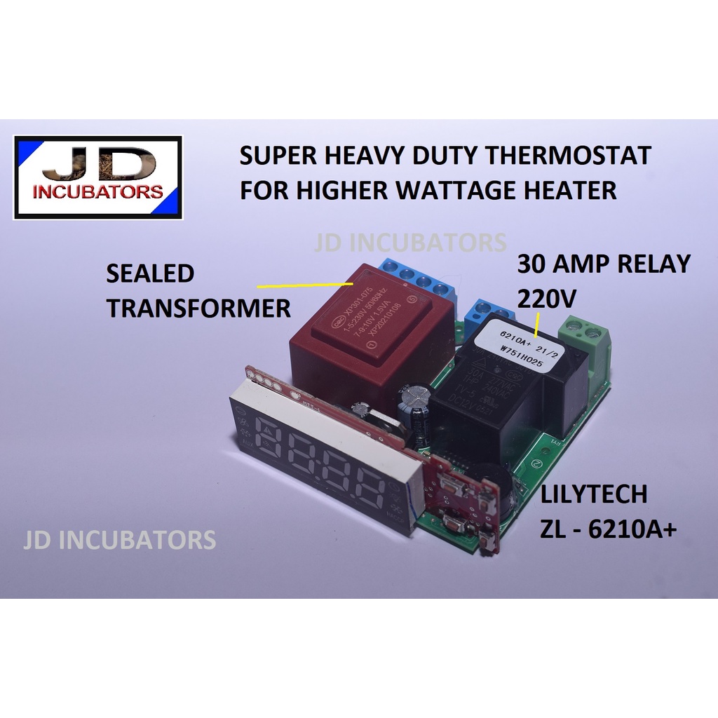 Lilytech ZL-6210A+ HEAVY DUTY THERMOSTAT (30 AMP RELAY) | Shopee Malaysia