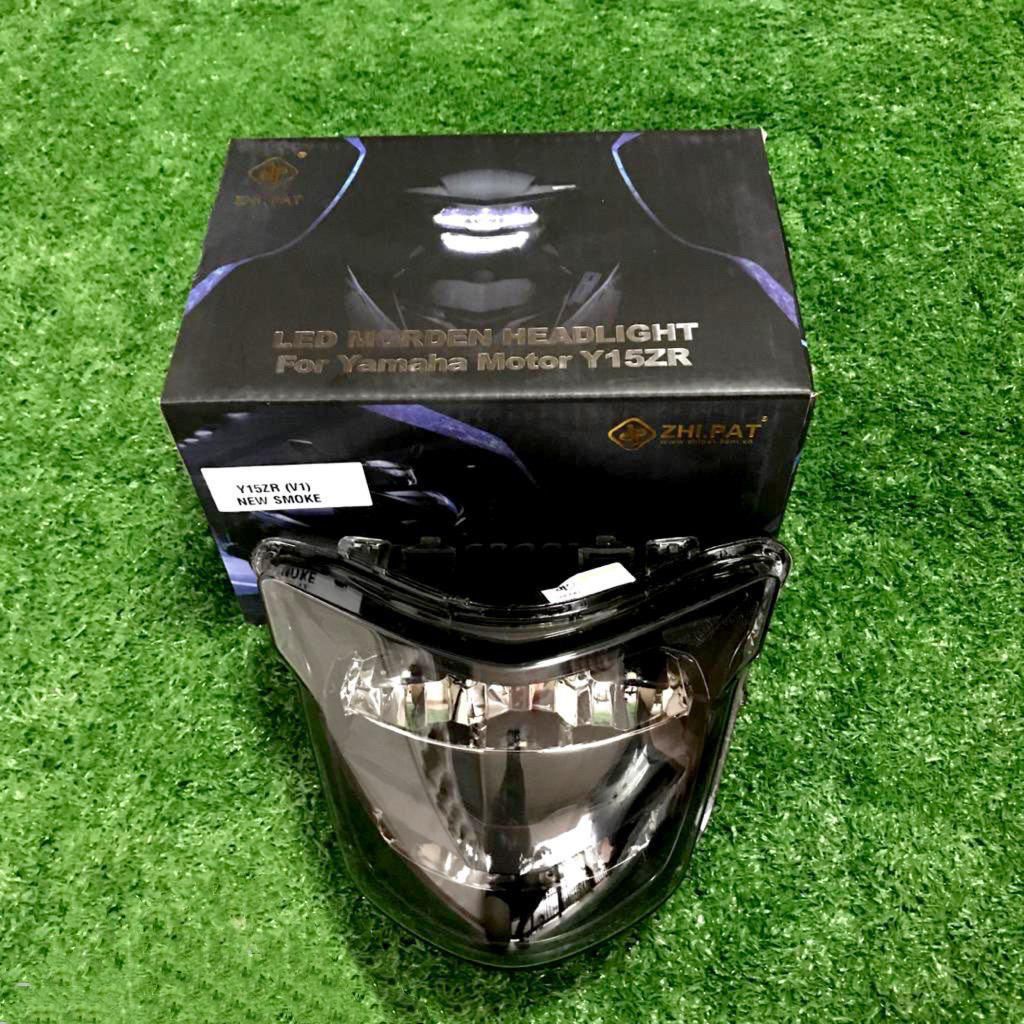JAMINAN 1 TAHUN ZHI PAT LED HEADLAMP HEADLIGHT LC135 V1V8 Y15Z SYM