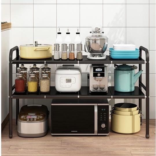 Extendable Stainless Steel Kitchen Organizer Under Sink Rack Kitchen ...