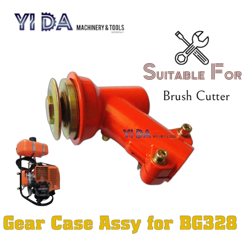 Mesin Rumput Kepala Gear Case Brush Cutter BG328 Tanika Taneka Apache