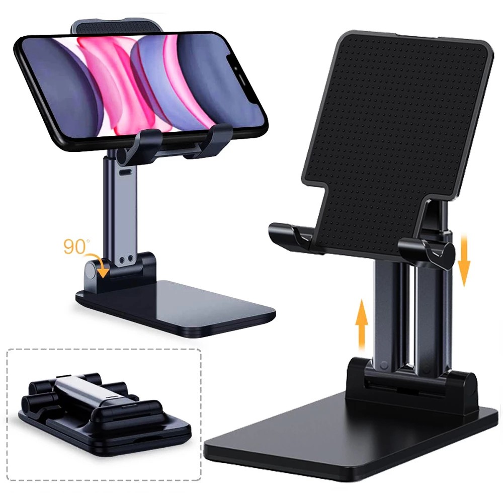 New Desk Mobile Phone Holder Stand For iPhone iPad Xiaomi huawei Metal ...