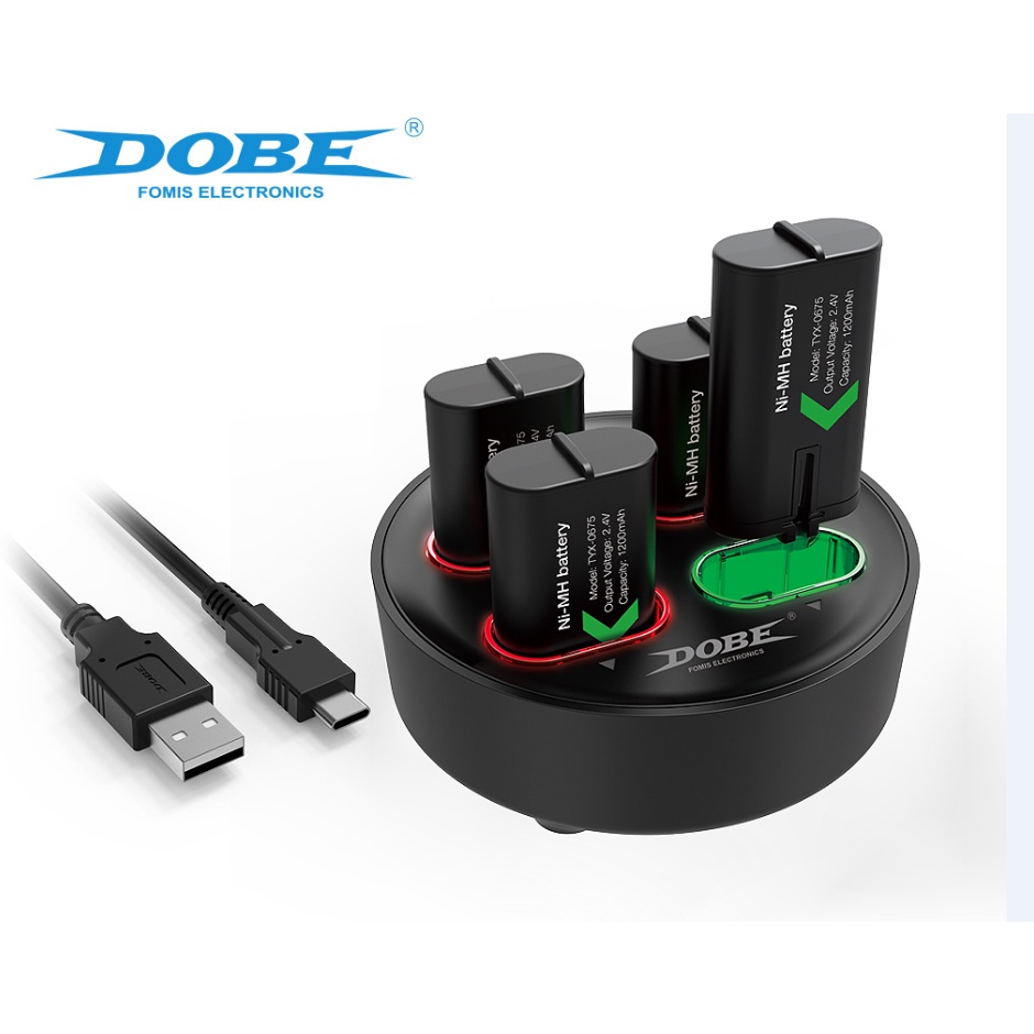 Dobe Rechargeable Battery Packs for Xbox One/Xbox Series XS, 4 X
