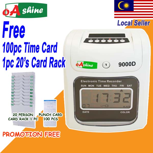 Time Clock Machine / Punch Card Machine / Clocking Machine / Electronic