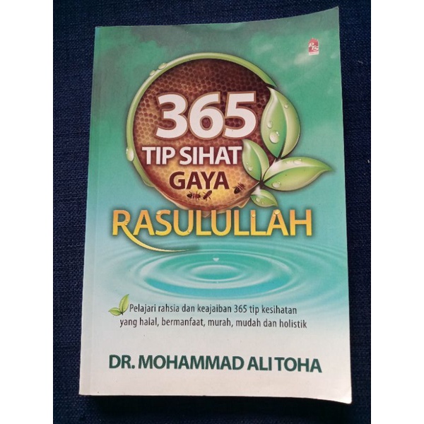 Preloved 365 Tip Sihat Gaya Rasulullah Dr Mohammad Ali Toha Shopee Malaysia 7331