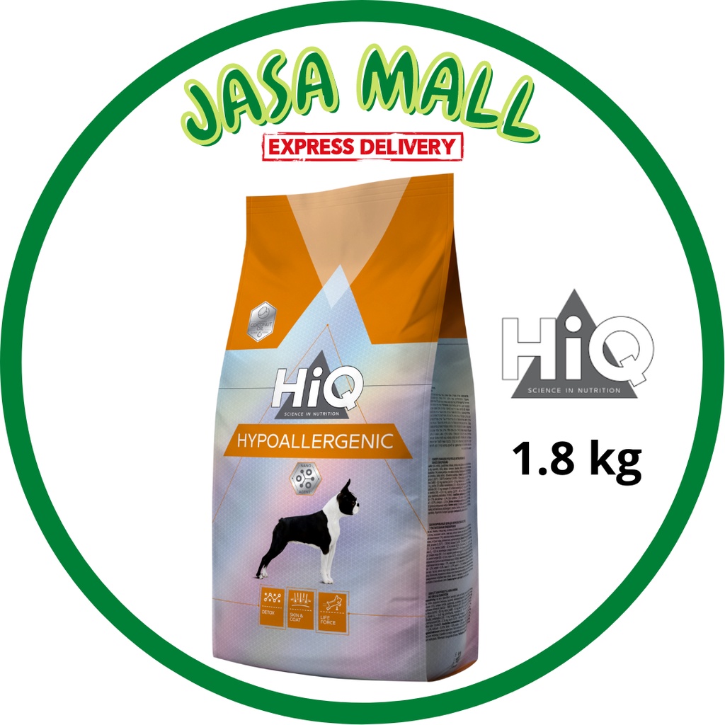 [Ready Stock] HiQ Super Premium Quality Dog Dry Food Hypoallergenic All
