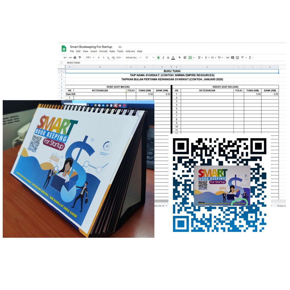[READY STOCK] SMART BOOK KEEPING FOR STARTUP ready to ORDER | Shopee ...