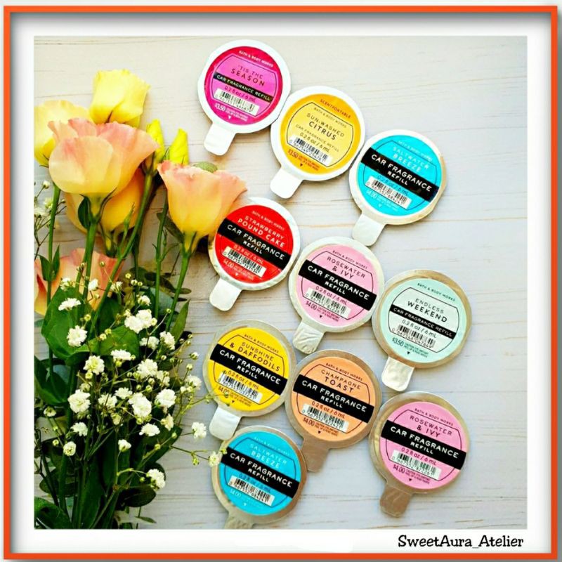 Bath Body Works Car Fragrance Refill Shopee Malaysia