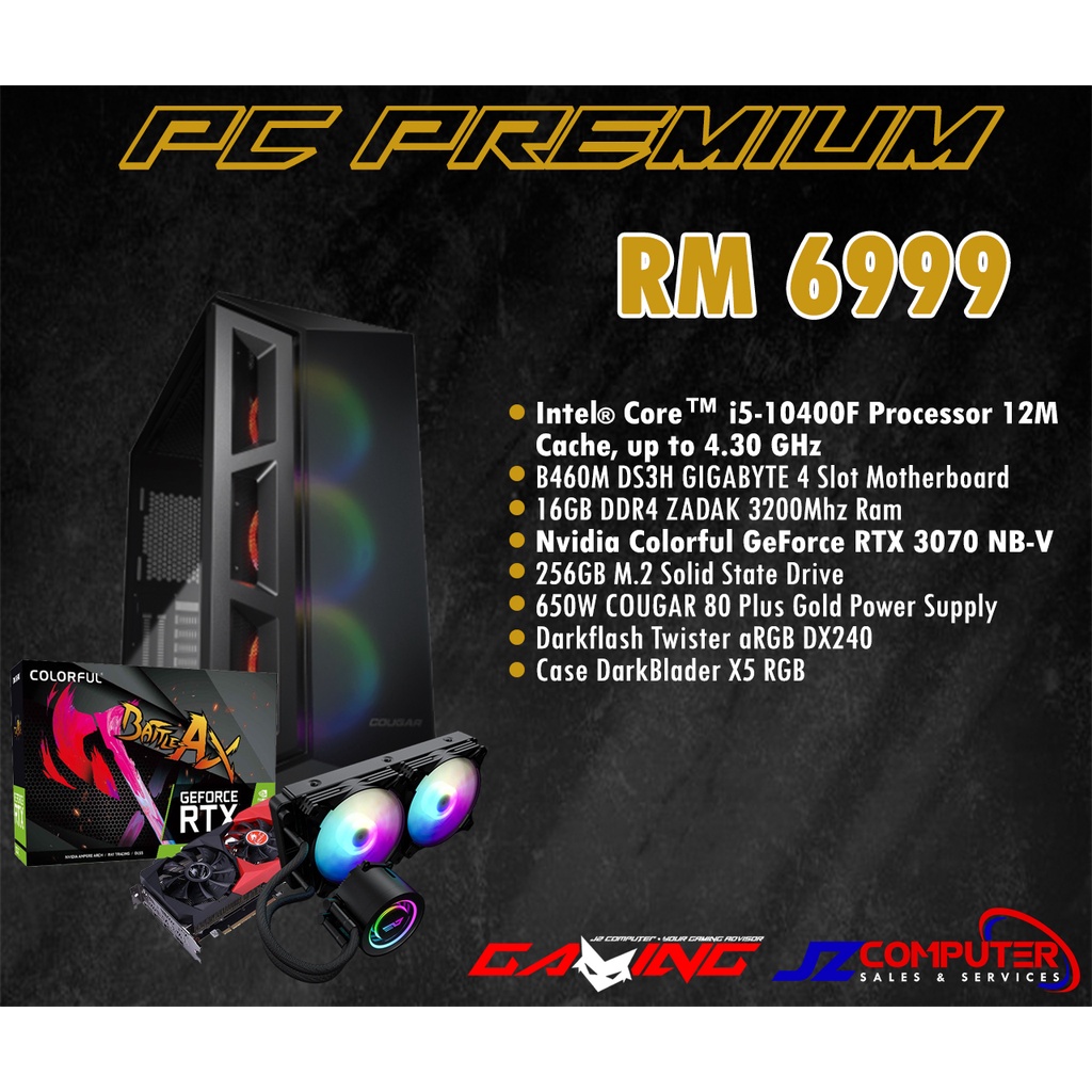 PC GAMING RTX 3070 LIMITED EDITION | Shopee Malaysia