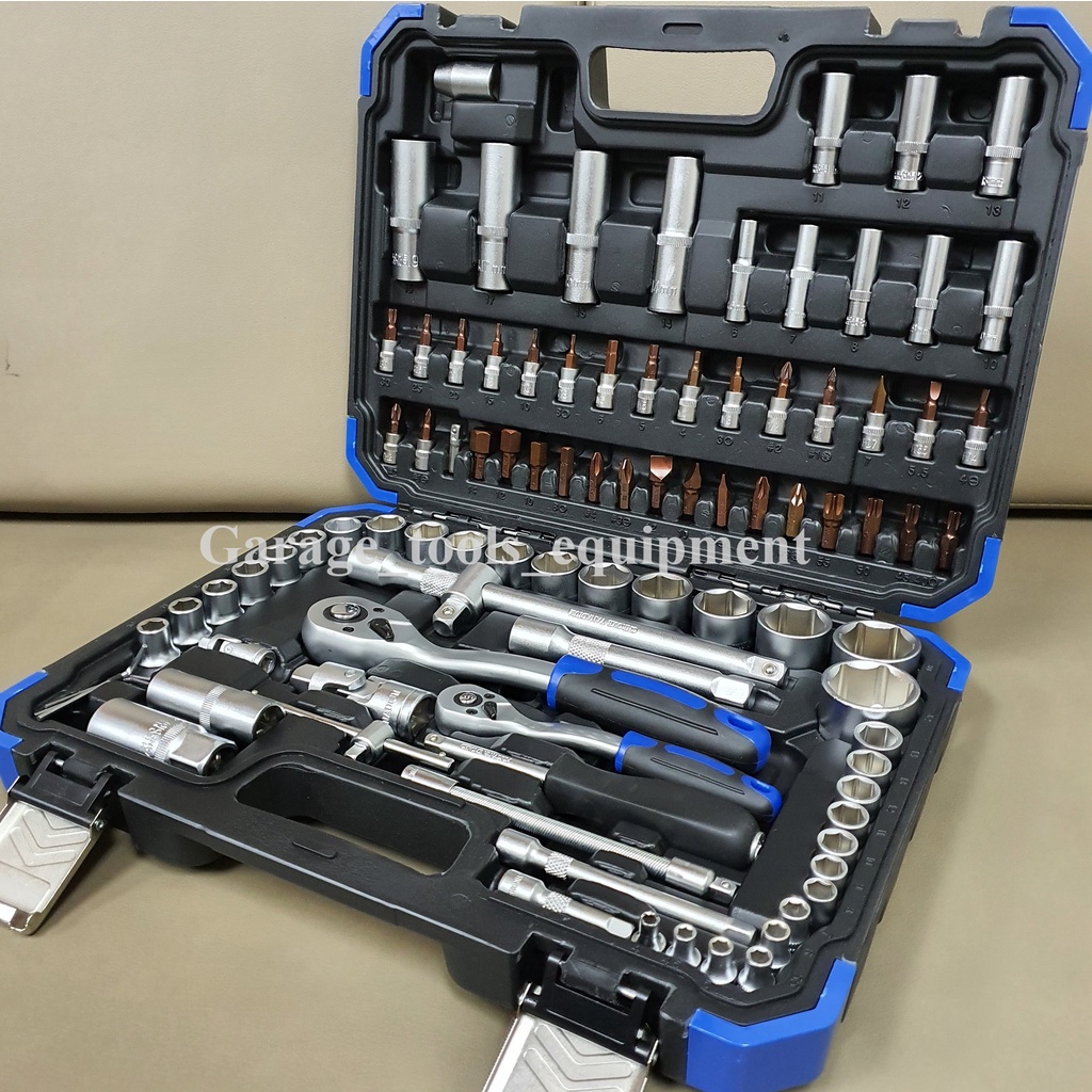 Original CRV 94pcs Ratchet Box Socket Set Box Set Spanner Set