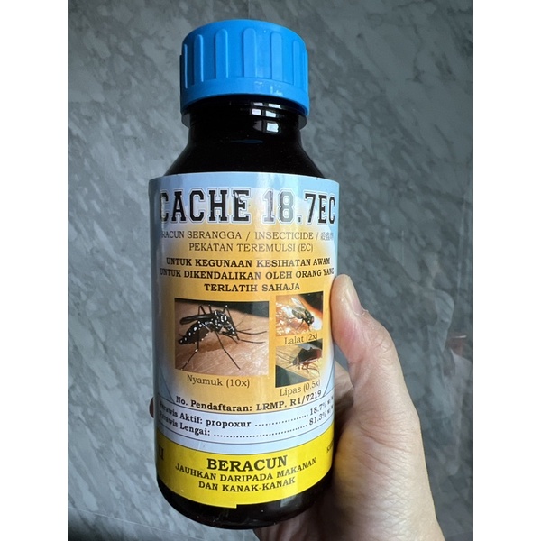 Cache 18.7EC General Pest Control Chemical 500ml Racun Serangga