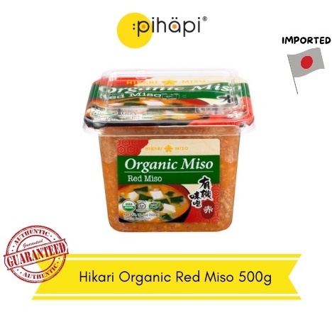 IMPORTED FROM JAPAN] HIKARI Organic Miso Aka Paste (Red Miso) / 日本有机红味增调味酱( 500g) / Miso Soup