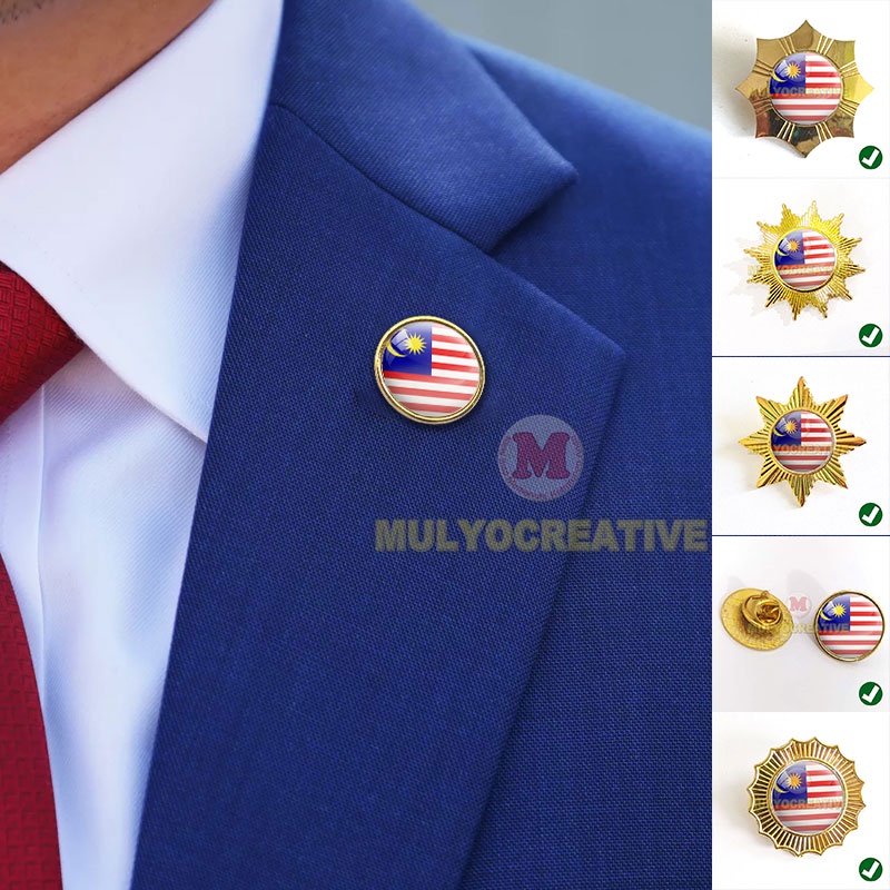 Collar Pin Malaysia All Model Brooch Malaysia Badge Malaysia Resin